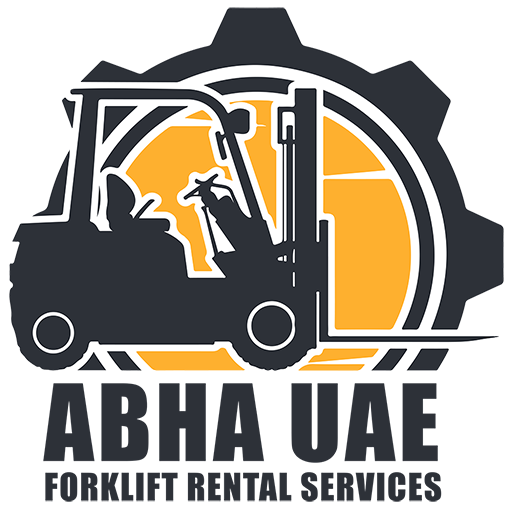 forklift rental services logo in abudhbi uae